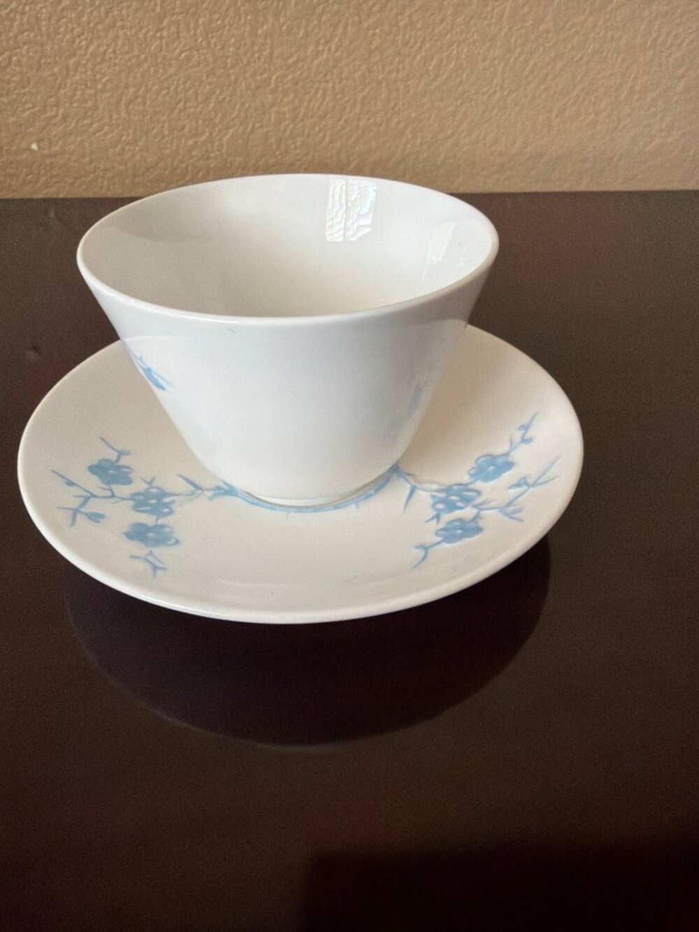 Vintage Spode Copeland's China Blanche de Chine Teacup & Saucer Set England - Picture 4 of 10
